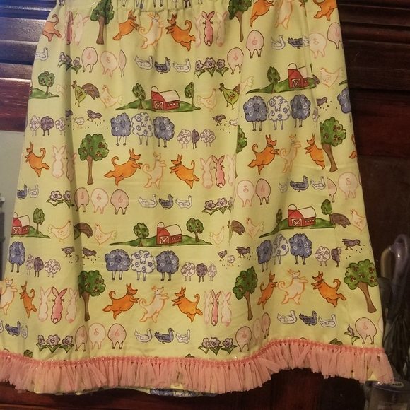 homemade Dresses & Skirts - Vintage whimsical homemade miniskirt